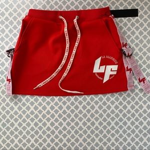 Athleisure Edit Drawstring Skirt With D-Ring Tape